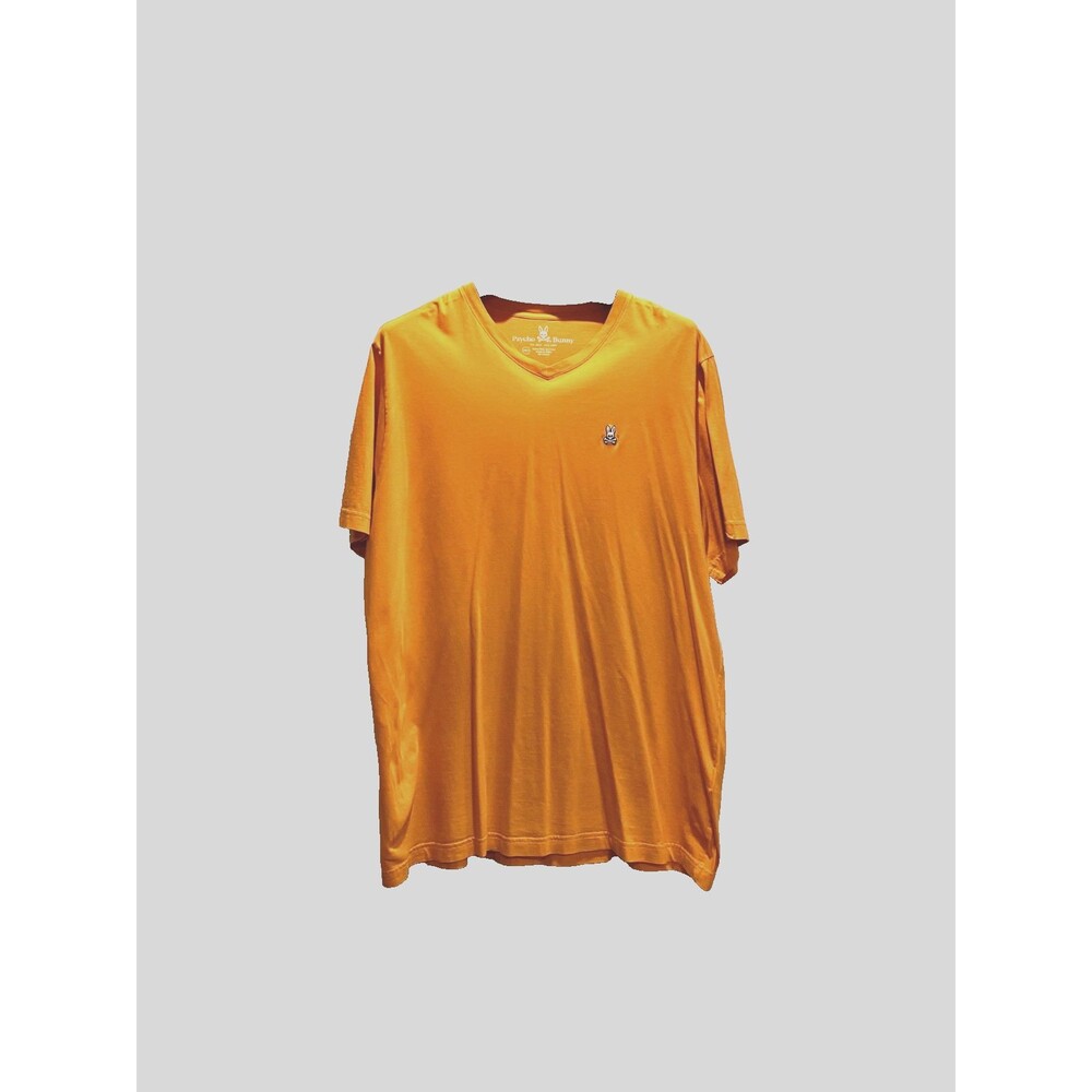 Psycho Bunny Men's V Neck Pima Cotton T-Shirt Tagless 2XLT